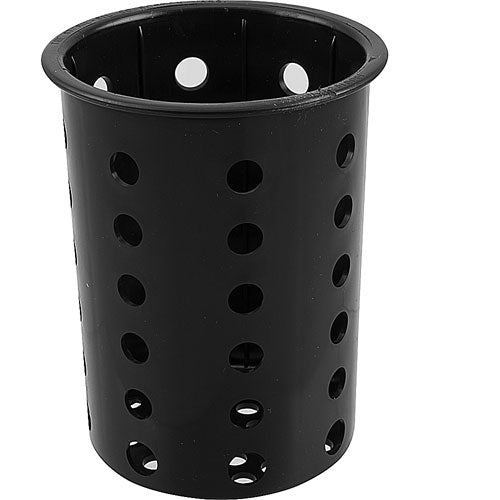 Picture of Cylinder,Silverware Blac K Perforated, Plastic