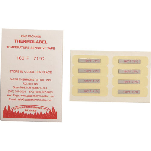 Picture of Label,Temperature , 160 Deg, 24-Pk