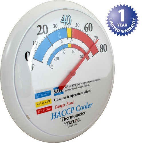 Picture of Thermometer (13.25"Od, 0/80F) for Taylor Thermometer Part# 5680