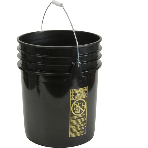 Picture of Bucket5 Gallon,Black,Pla Stic