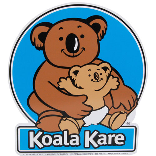 Picture of Label Door 10X11 Koala  for Koala Kare Products Part# 825-KIT
