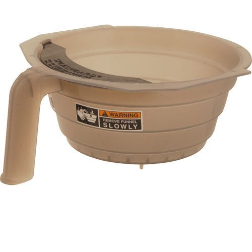 Picture of Funnel,Brew , W/Dcl,Wide,Smoke for Bunn Part# 29351-0000