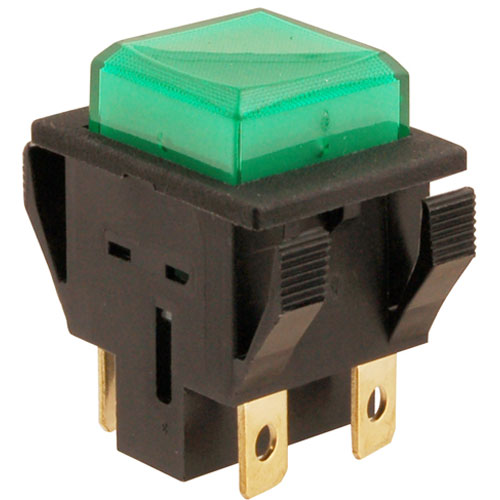 Picture of Switch,Dispenser , Green,Dpst for Bunn Part# 28296-0000