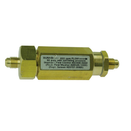Picture of Strainer/Flow Cont Ay,222Gpm for Bunn Part# BU22300.0222 (OEM)