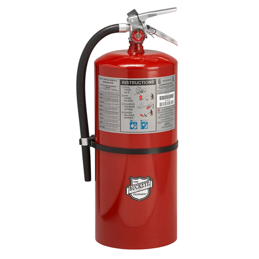 Buckeye 20 lb Standard Dry Chemical Extinguisher.