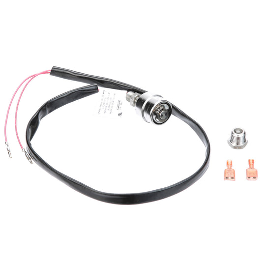 Electrical cable kit with connectors on a white background