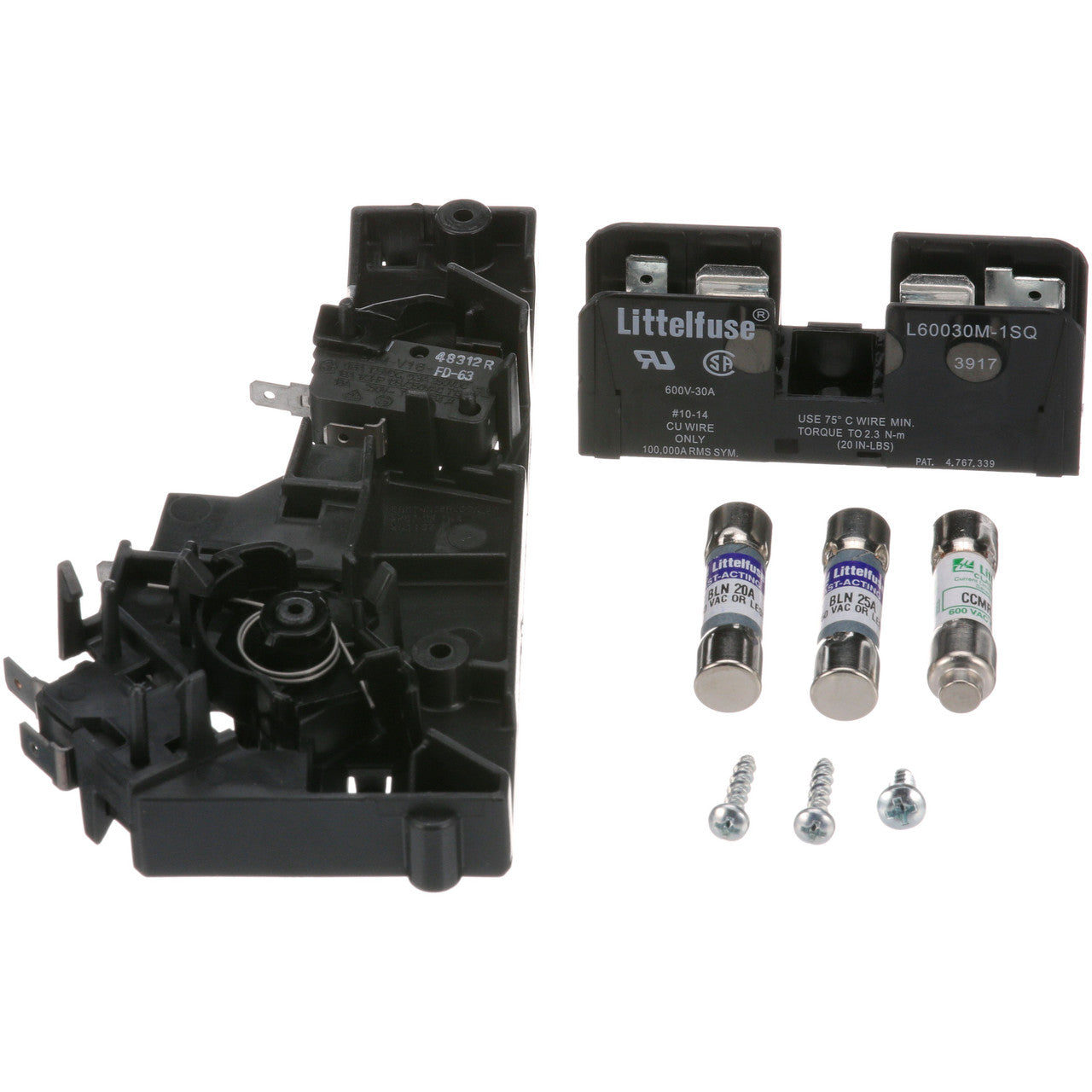 Picture of Amana 14179126 Interlock Switch and Fuse Block Kit
