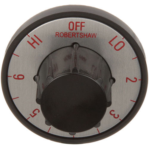 Picture of Black Knob 2 D, Off-Low-2-6-Hi for Seco Part# 0177950