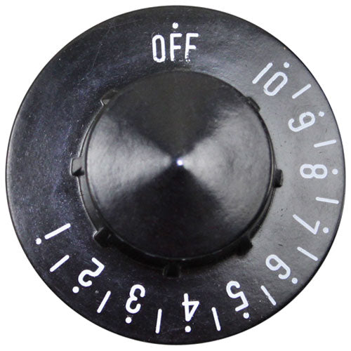 Picture of Knob 2-1/4 D, Off-10-1 for Seco Part# 0178525