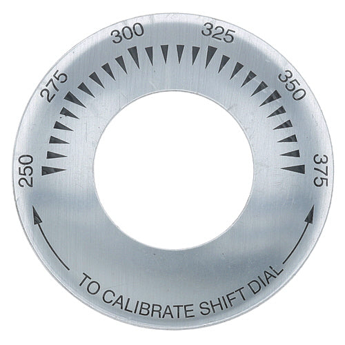 Picture of Dial Plate 3 D, 250-375 for Keating Part# 58037