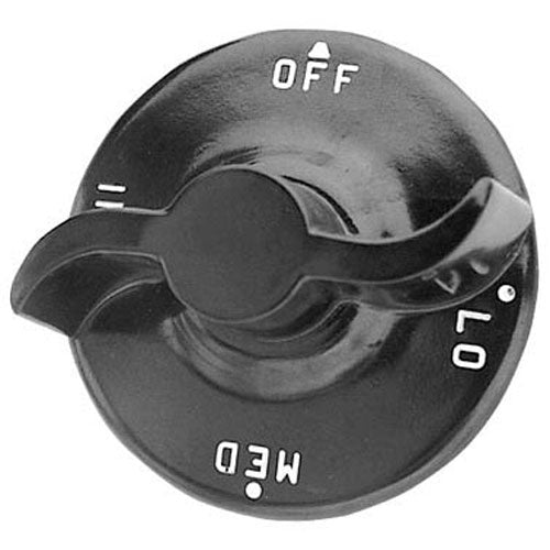 Picture of Knob 2-1/4 D, Off-Lo-Med-Hi for Garland Part# G1035-1