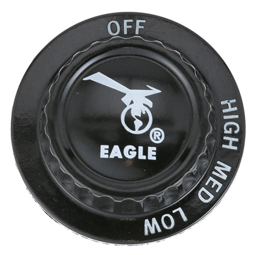 Picture of Knob 2 D, Off-Hi-Med-Lo for Metal Masters Part# 302095
