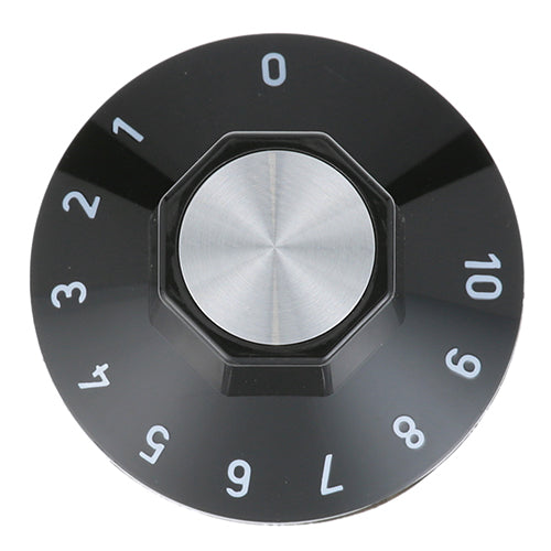 Picture of Control Knob 2 D, 0-10-1 for Vollrath/Idea-Medalie Part# 23423