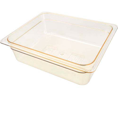 Picture of Pan,Food , H-Pan,Half,4"D,Amber for Cambro Part# 24HP-150