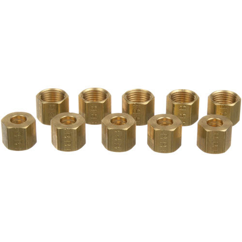 Picture of Nut, Compression, 1/4" (10/Pkg)