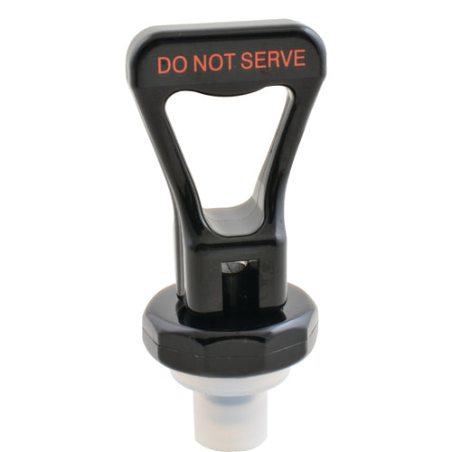 Picture of Faucet,Upper (Black)  for Fetco Part# 1071-00020.00