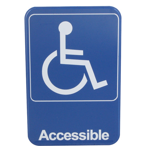 Picture of Sign,Handicap , Blue, 6X9" for Vollrath/Idea-Medalie Part# 5644
