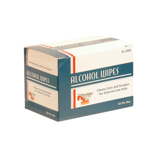 Picture of Wipes,Alcohol , Box Of 50