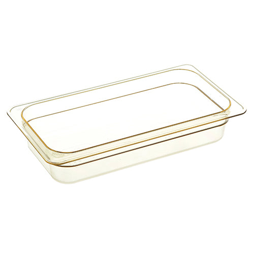 Picture of Hot Pan Third X 2 1/2 In Amber for Cambro Part# 32HP-150