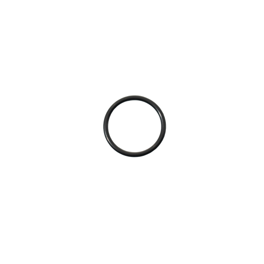 Black oring on white background.