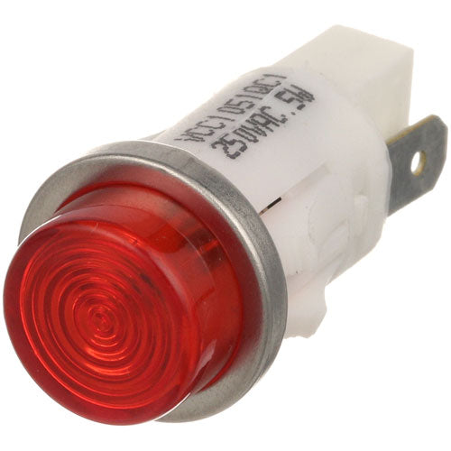 Picture of Signal Light 1/2" Red 250V for Randell Part# ELLGT500