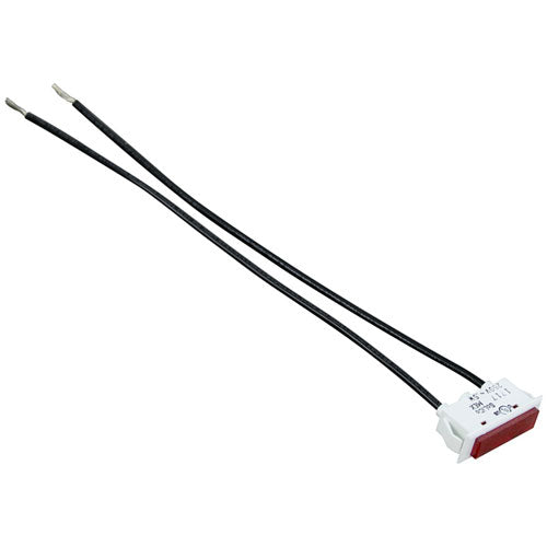 Picture of Signal Light 3/8" X 1-5/16" Red 250V for APW Part# 15134