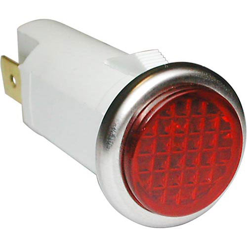 Picture of Signal Light 1/2" Red 250V for Star Mfg Part# 31157