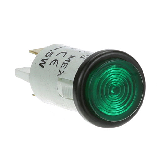 Picture of Signal Light 1/2" Green 250V for Accutemp Part# ATOE-1800-4