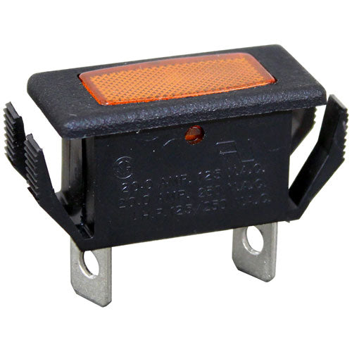 Picture of Signal Light 1/2" X 1-1/8" Amber 28V for Pitco Part# PTP5045044