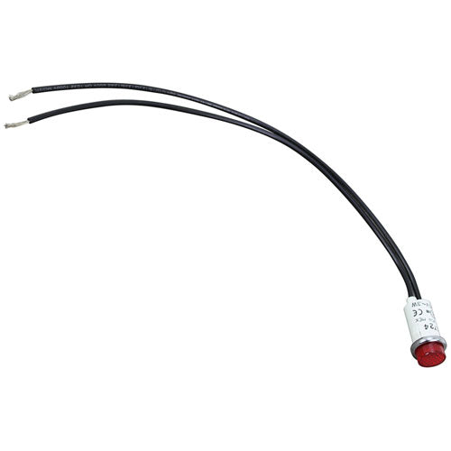 Picture of Signal Light 1/2" Red 125V for Randell Part# RD85-SAE-09