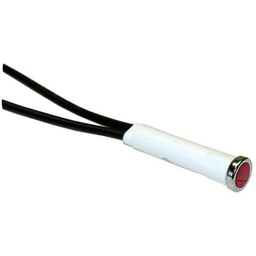 Picture of Signal Light 5/16" Red 125V for Star Mfg Part# C9-E336A0115