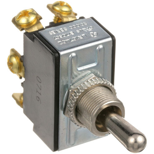 Picture of Toggle Switch 1/2 Dpdt, Ctr-Off for Hobart Part# 01-402675-00680