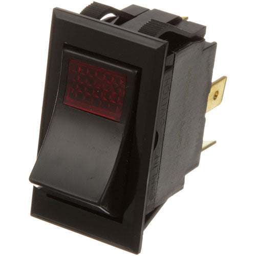 Picture of Rocker Switch 7/8 X 1-1/2 Spst for Star Mfg Part# 2E-70411