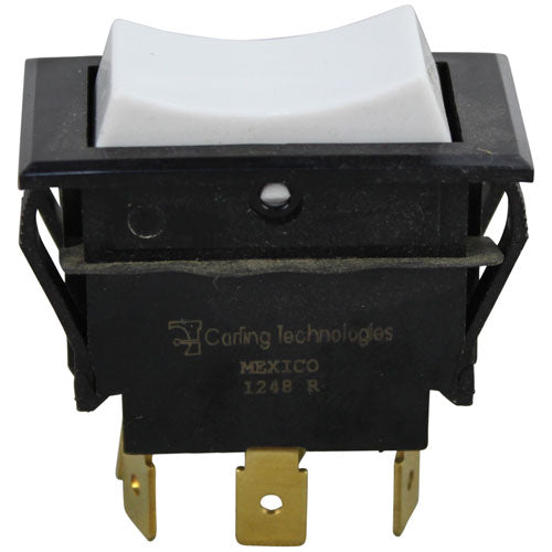 Picture of Rocker Switch 7/8 X 1-1/2 Dpdt Ctr-On for Pitco Part# PTPP10559