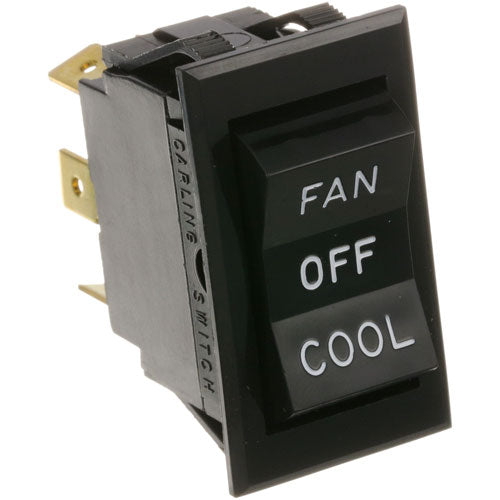 Picture of Switch 7/8 X 1-1/2 Dpdt Ctr-Off for Montague Part# 20318-1