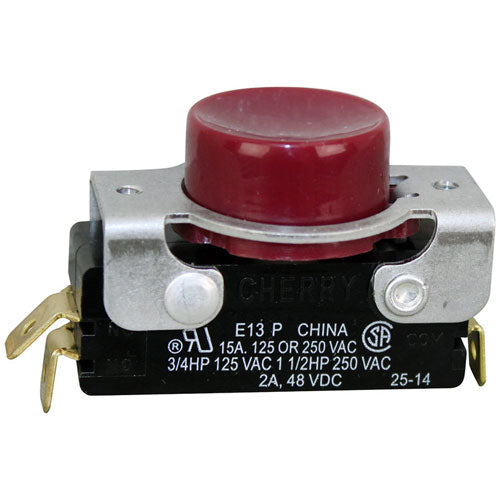Picture of Switch, Mom On/Off Red for Hobart Part# 87711-183-3