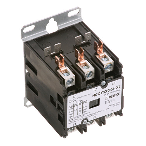 Picture of Contactor 3P 40/50A 24V for Lbc Bakery Equipment Part# 30700-17