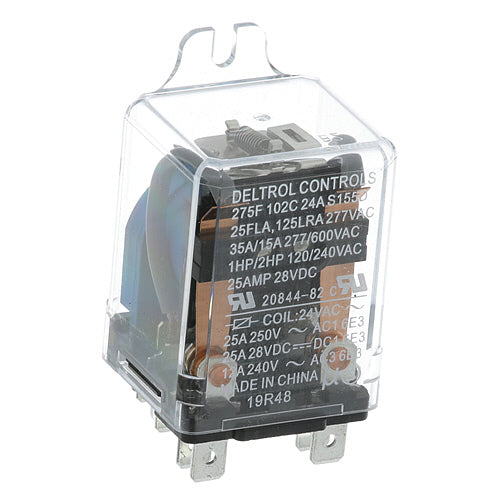 Picture of Relay 4P 20A 24V for Frymaster Part# FM807-0670