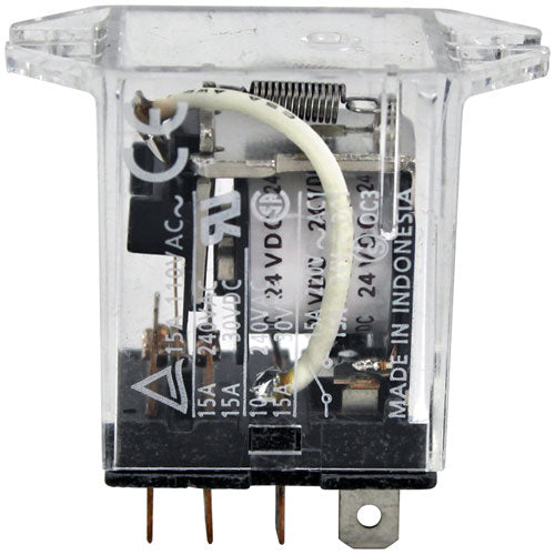 Picture of Relay - 24Vdc  for Pitco Part# PP11124