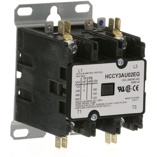 Picture of Contactor 2P 30/40A 208/240V for Bloomfield Part# 2E-37727