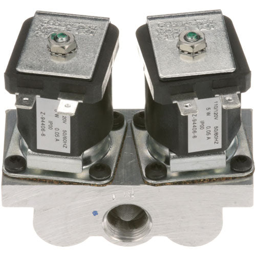 Picture of Dual Solenoid Valve 3/8" 120V for Pitco Part# 60142001