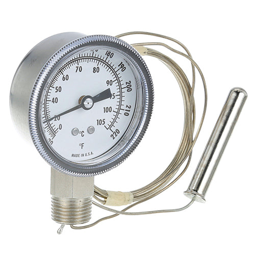 Picture of Thermometer 2-7/8, 20-220F,  1/2 Mpt for Adamation Part# 70-2470-613