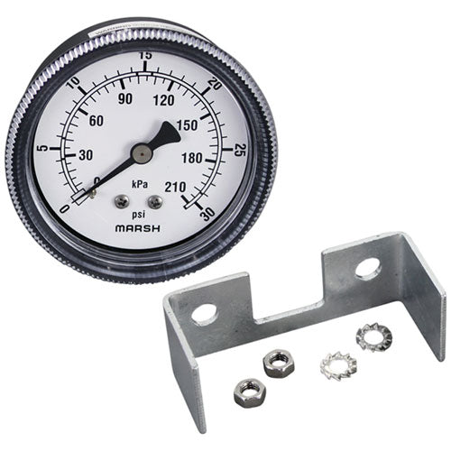 Picture of Pressure Gauge 2-1/2, 0-30 Psi for Frymaster Part# 8100092
