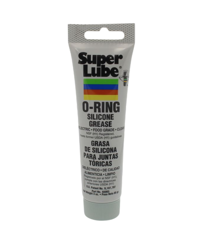 Super Lube O-Ring Silicone Grease tube on a white background