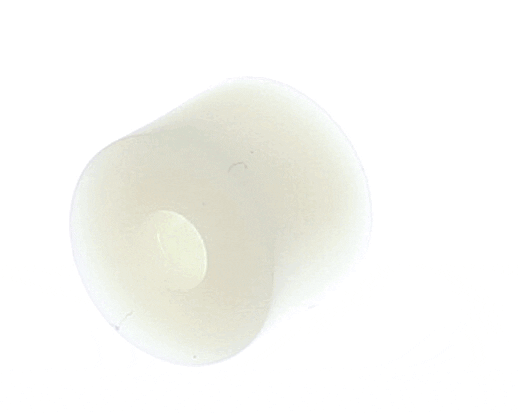 Aladdin-Temp-Rite Spacer, Rnd, #8, 3/8, Nylon on a white background