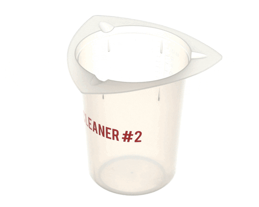 Concordia Beverage Beaker Cleaner #2 Red on a white background