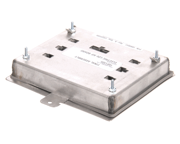 Frymaster 1081305 AIF Control Board Assembly with Metal Frame, Electric LOV on white background.