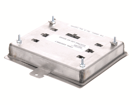 Frymaster 1081305 AIF Control Board Assembly with Metal Frame, Electric LOV on white background.