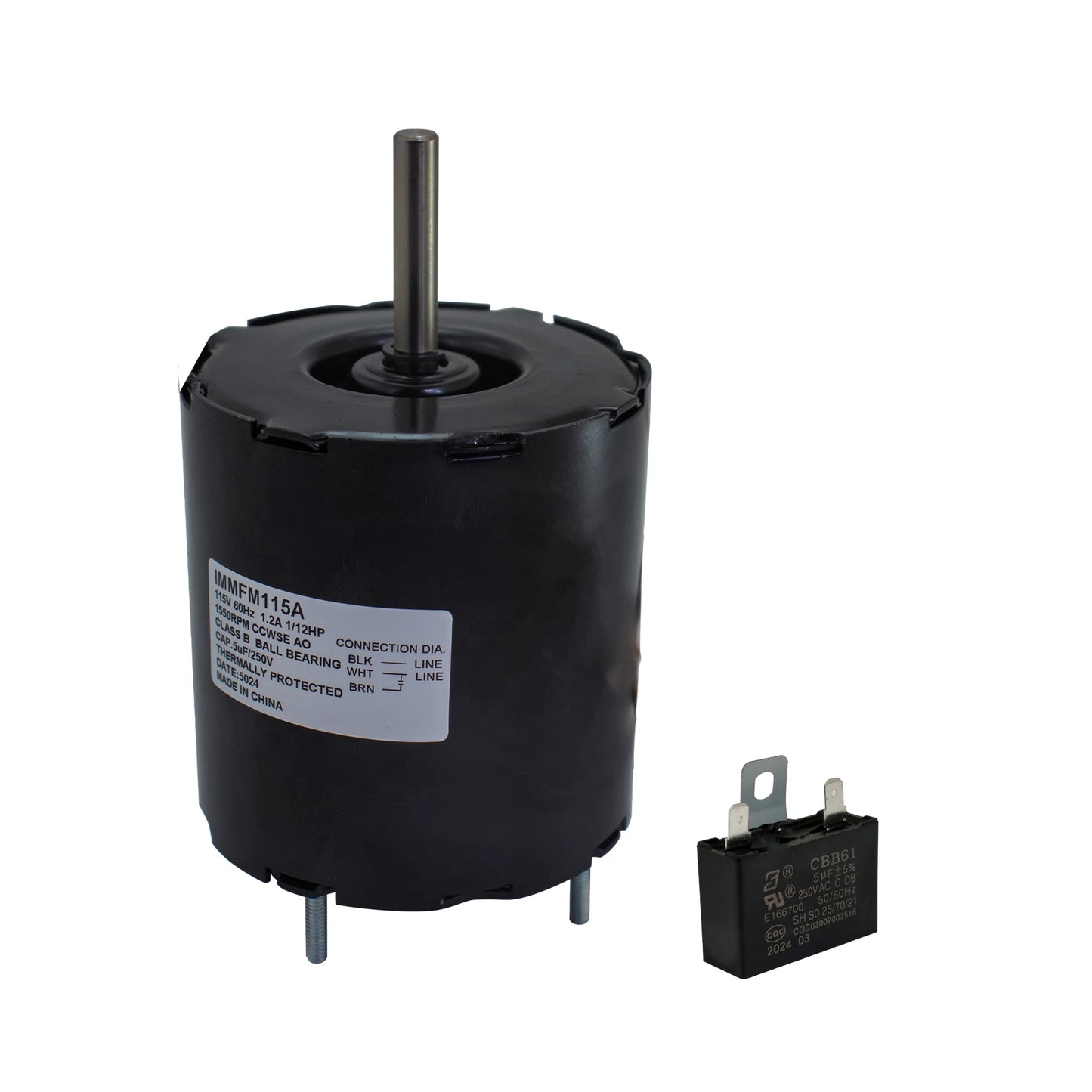 Fan Motor Kit for Hoshizaki Part# FM115A