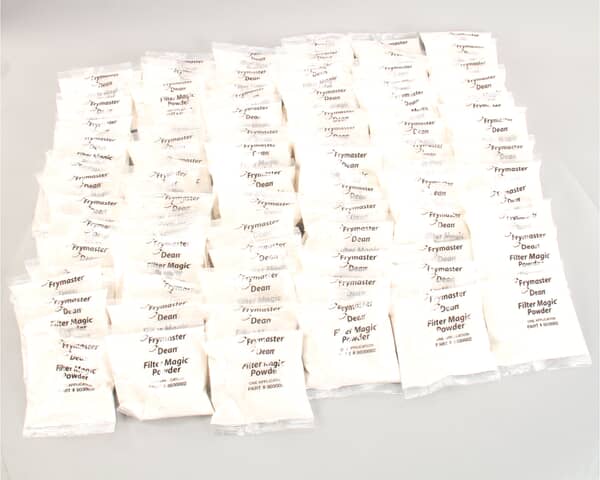 Frymaster 8030002 Filter Paper, Pack of 80 on white background.